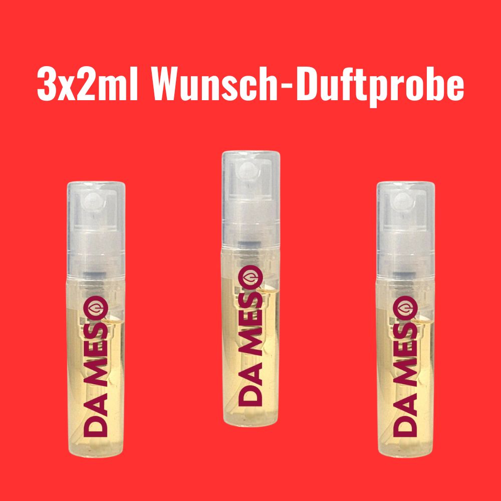 3x2ml Wunsch-Duftprobe Orientalische Düfte & Da Meso-Kollektion