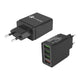4 USB Schnell Ladegerät USB 3.0 Handy Phone Ladegerät