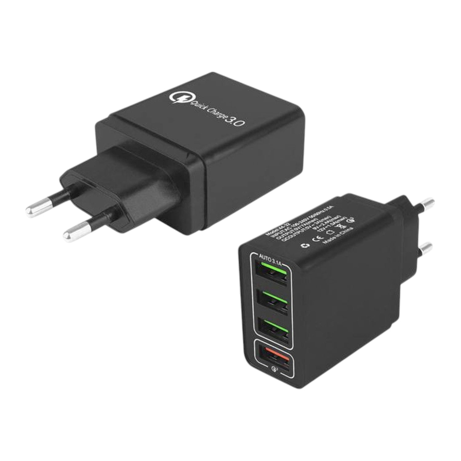 4 USB Schnell Ladegerät USB 3.0 Handy Phone Ladegerät 