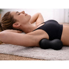 5-in-1 Faszienrollen Set mit Faszienrolle 37cm, Duoball, Massageball und Kegel aus EPP-Schaumstoff schwarz – Bild 9
