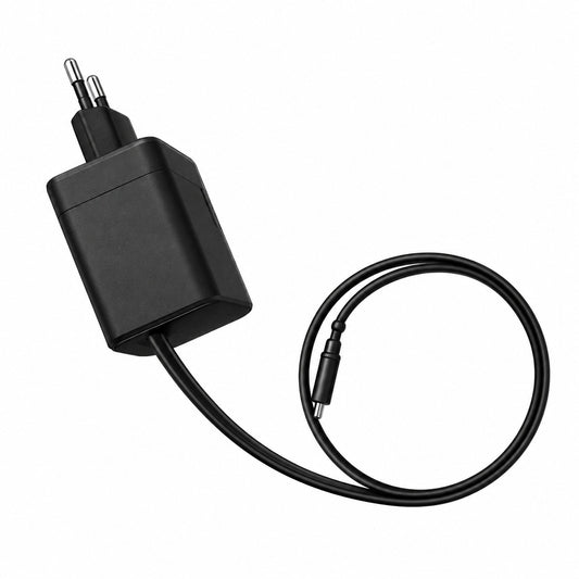 65W Schnellladegerät USB-C mit Kabel – USB Netzteil Quick Charge 3in1 Schwarz