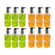 Abbott & Broome Hand Wash, Handseife, Handwaschgel 6x Tigergras & Ginkgo 6x Pfirsich-Granatapfel