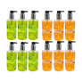 Abbott & Broome Hand Wash, Handseife, Handwaschgel 6x Tigergras & Ginkgo 6x Pfirsich-Granatapfel