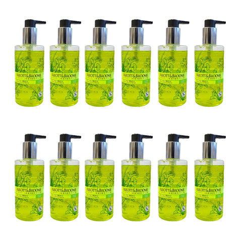 Abbott & Broome Hand Wash, Handseife, Handwaschgel mit Tigergras & Ginkgo 12x300ml