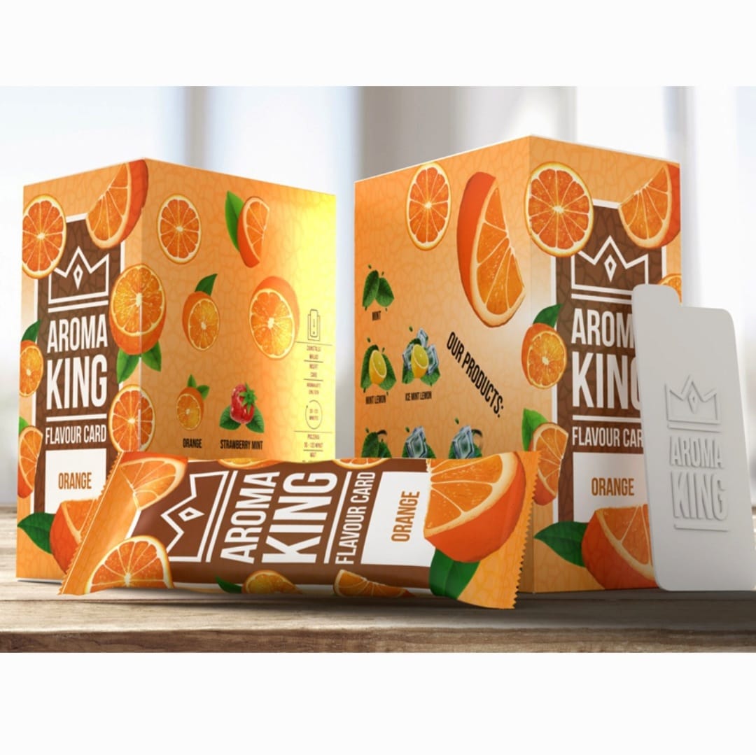 Aroma King Aromakarte Orange Geschmack 25er Pack