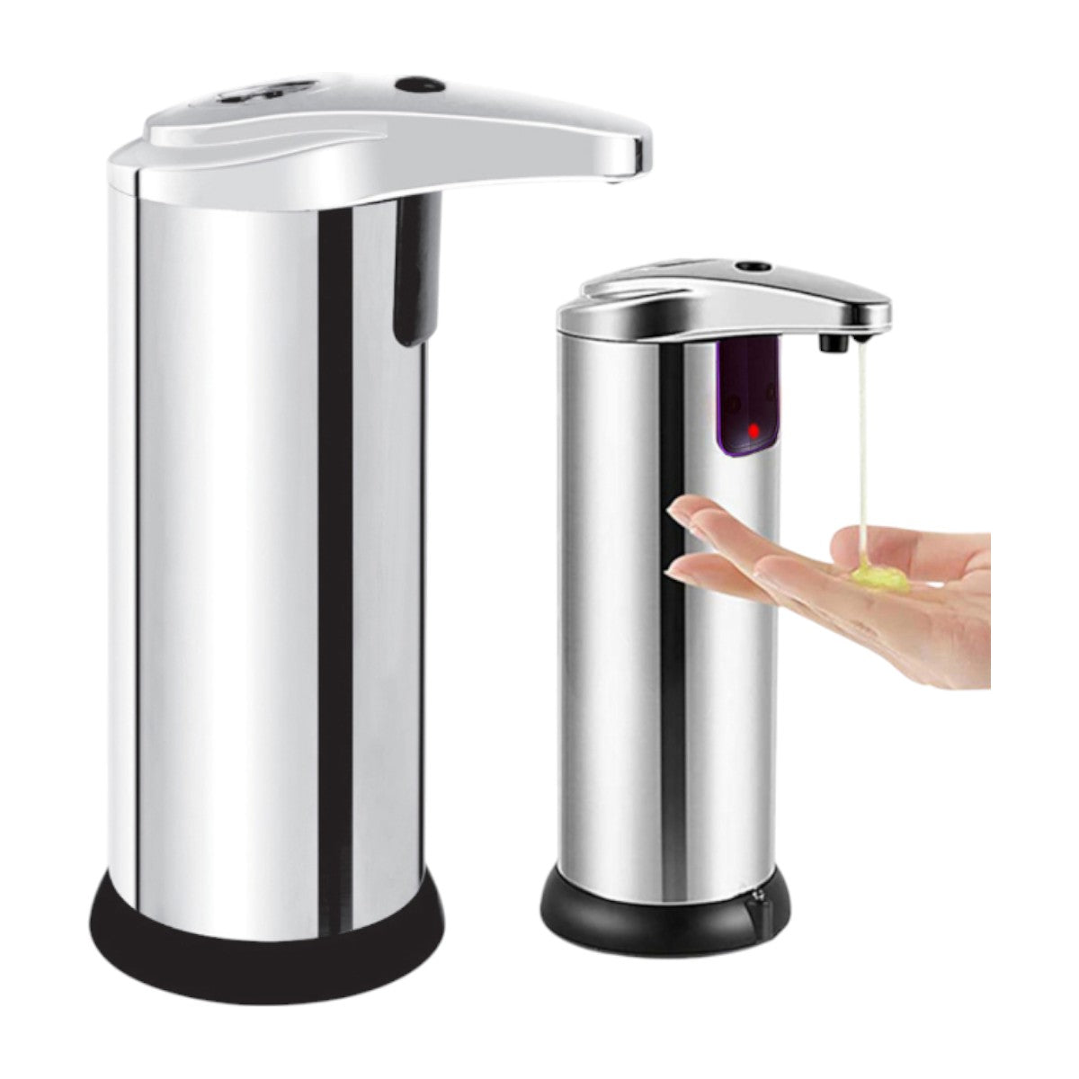 Berührungsloser Automatischer Flüssigseifenspender mit Bewegungssensor Silber