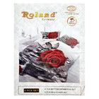 Roland Germany 5D Bettwäsche Set 200x220 Bettdeckenbezug Rose Design