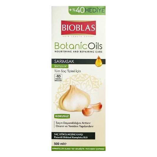 Bioblas Knoblauch Shampoo Anti Haarausfall Geruchlos 500ml