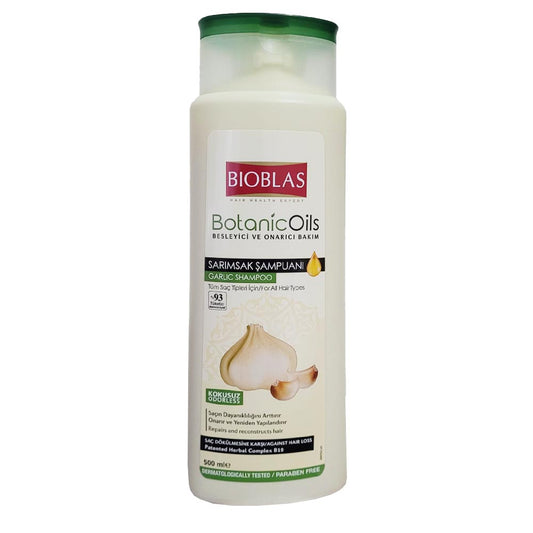 Bioblas Knoblauch Shampoo Anti Haarausfall Geruchlos 500ml