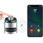 Bluetooth Auto Adapter FM Transmitter – USB Schnellladegerät, LED