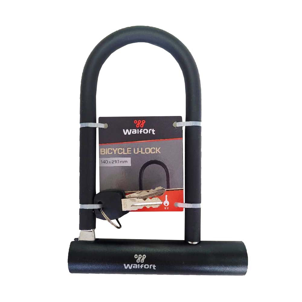 Walfort Fahrrad Bügelschloss E-Bike U-Schloss 14x210 mm – Da Meso