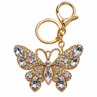Strass Schmetterling Schlüsselanhänger – funkelnder Glitzer Taschenanhänger für Damen mit Strasssteinen