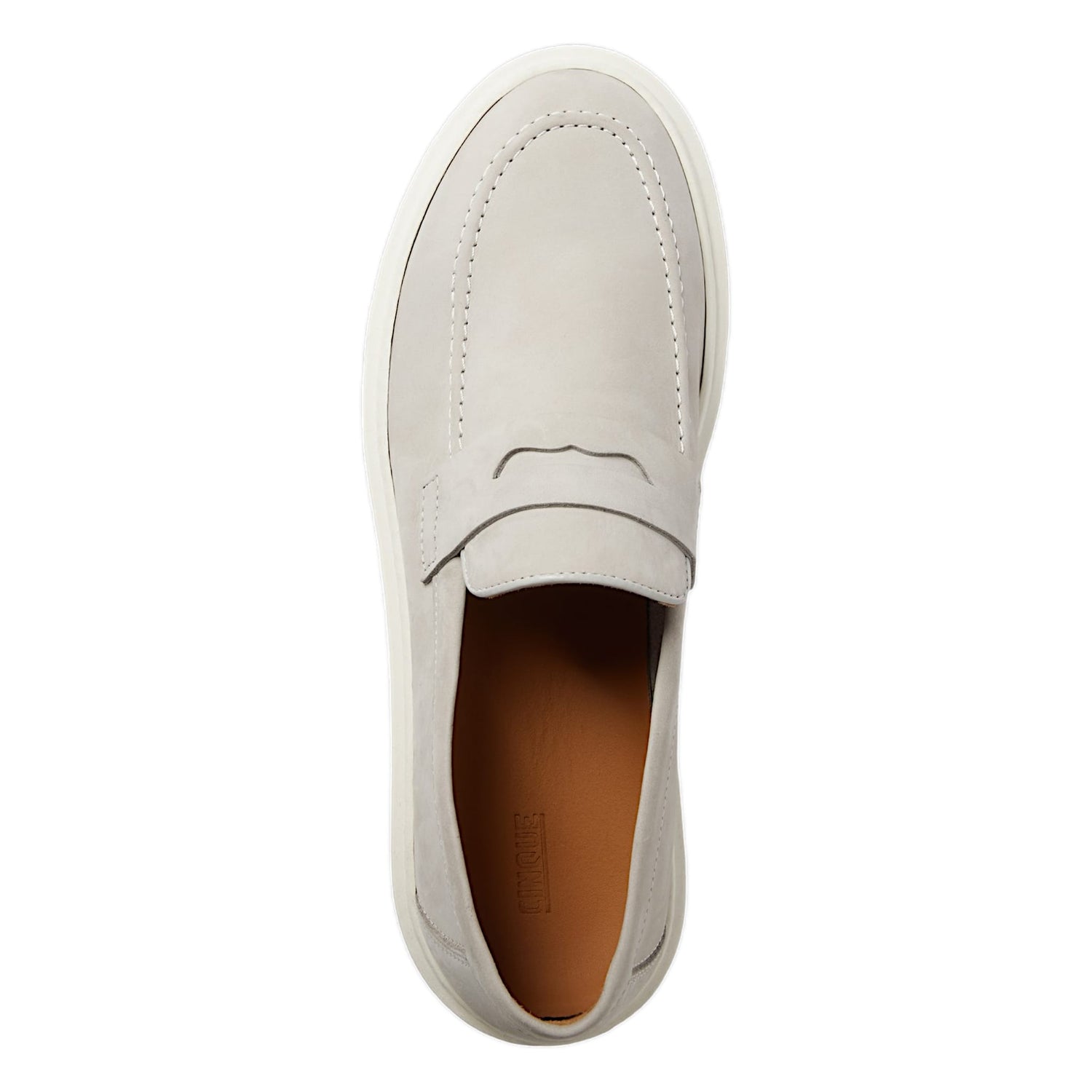 Cinque Slip-On-Sneaker mit Zierbesatz Modell 'ADONE' in hellgrau