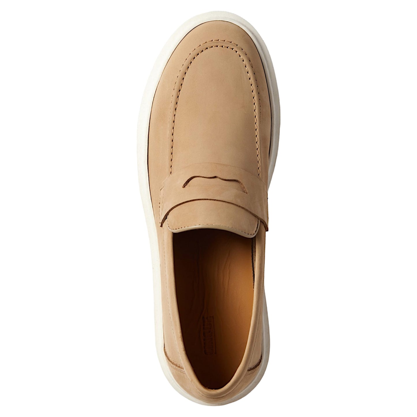 Cinque Slip-On-Sneaker mit Zierbesatz Modell 'ADONE' in camel