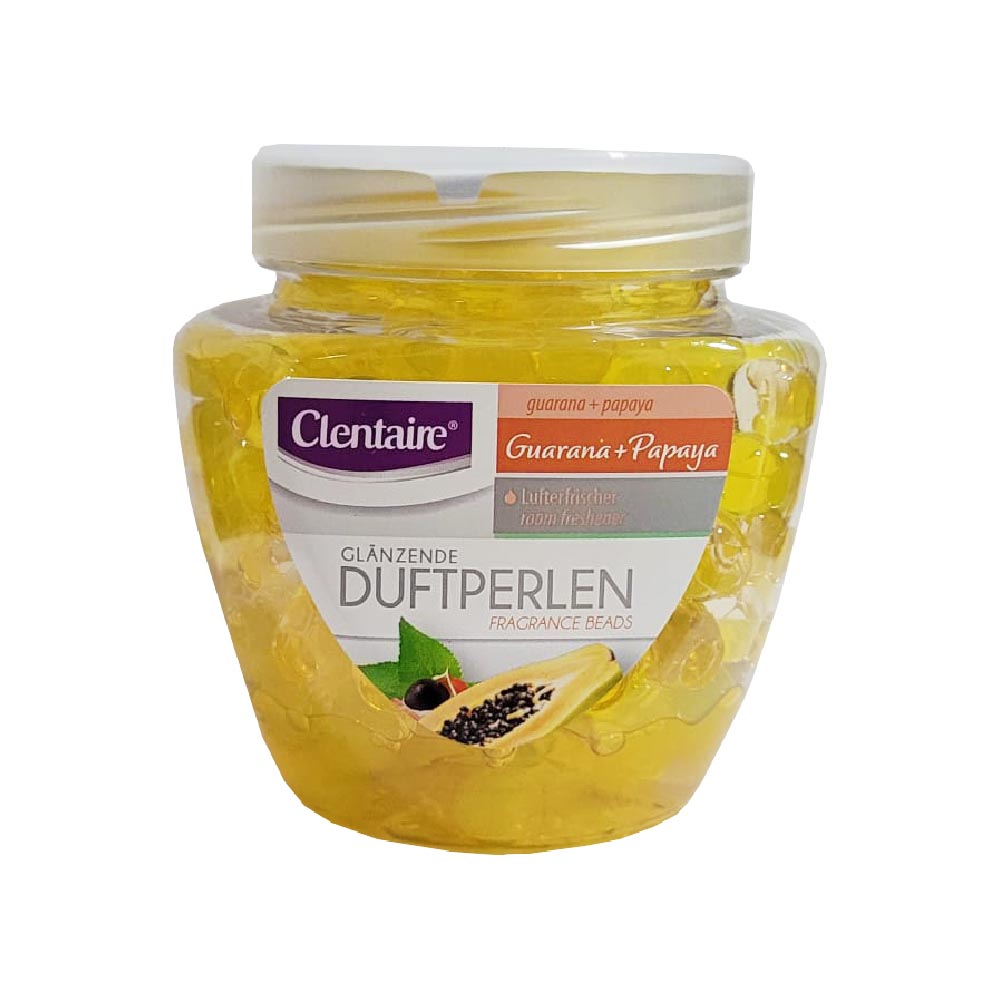 Clentaire Duftperlen Guarana & Papaya Lufterfrischer 200g