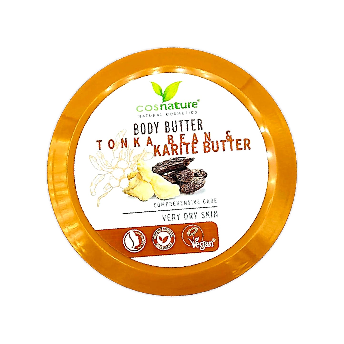 Cosnature Körperbutter Tonka Bean & Karite Butter 200 ml