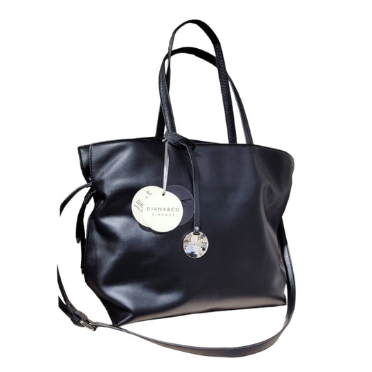 Diana & Co Firenze Handtasche, Shopper Tasche Schwarz