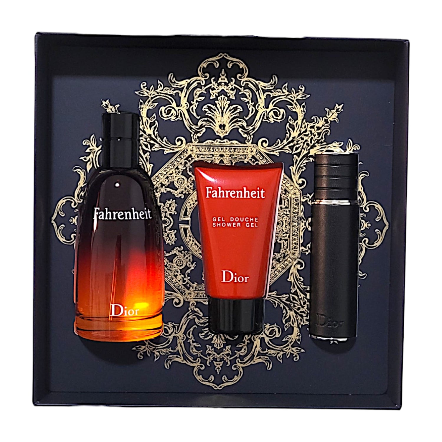 Dior Fahrenheit Geschenkset 100 ml EDT 50 ml SG EDT 10 ml