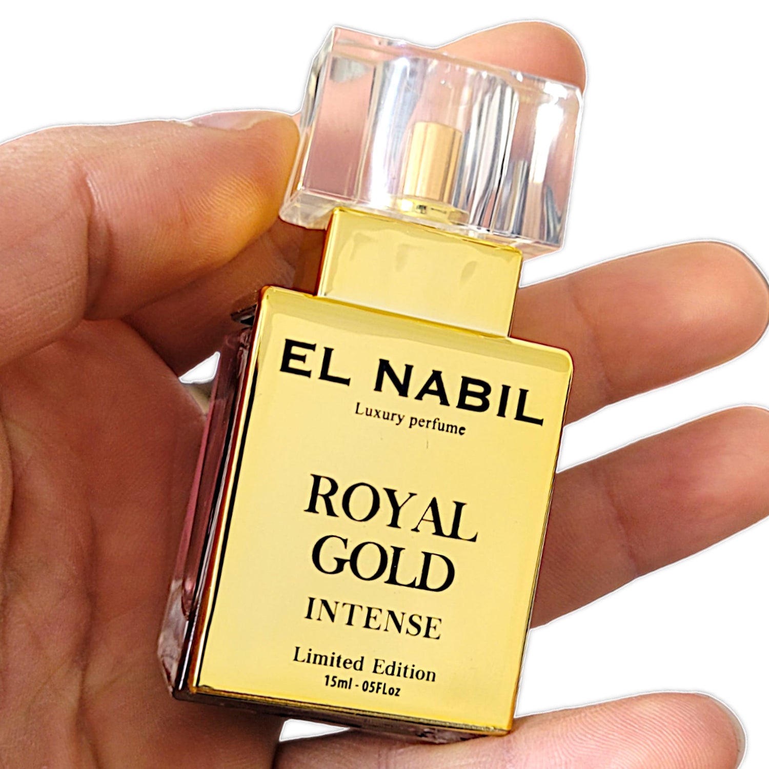 El Nabil Royal Gold Set 50ml EDP 15 ml Intense 5 ml Parfüm Öl Gratis