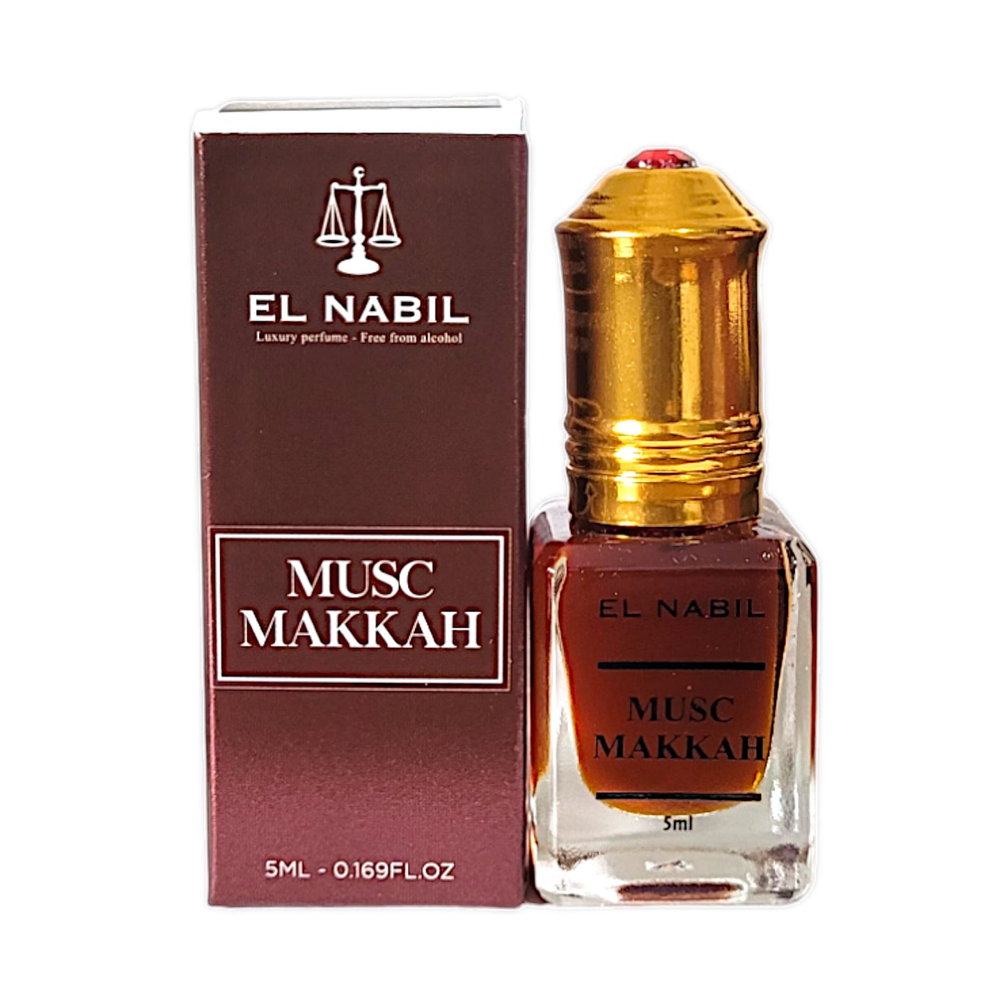 El Nabil Musc Makkah Parfümöl mit Roll-On-Applikator 5 ml (Kopie)
