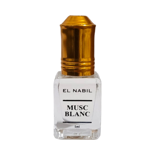 El Nabil Musc Blanc Parfum Öl mit Roll-On-Applikator 5 ml
