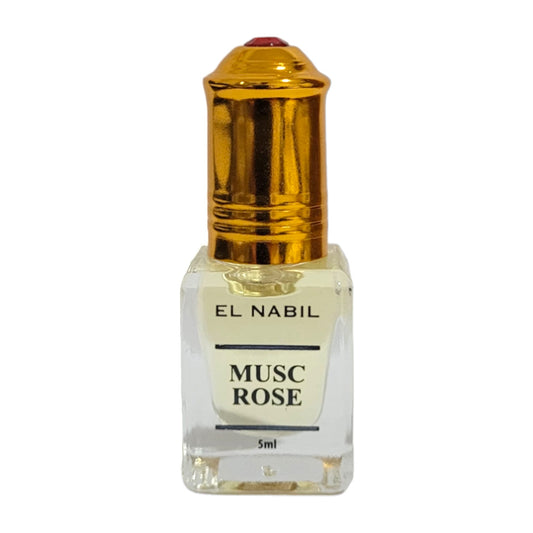 El Nabil Musc Rose Parfum Öl mit Roll-On-Applikator 5 ml