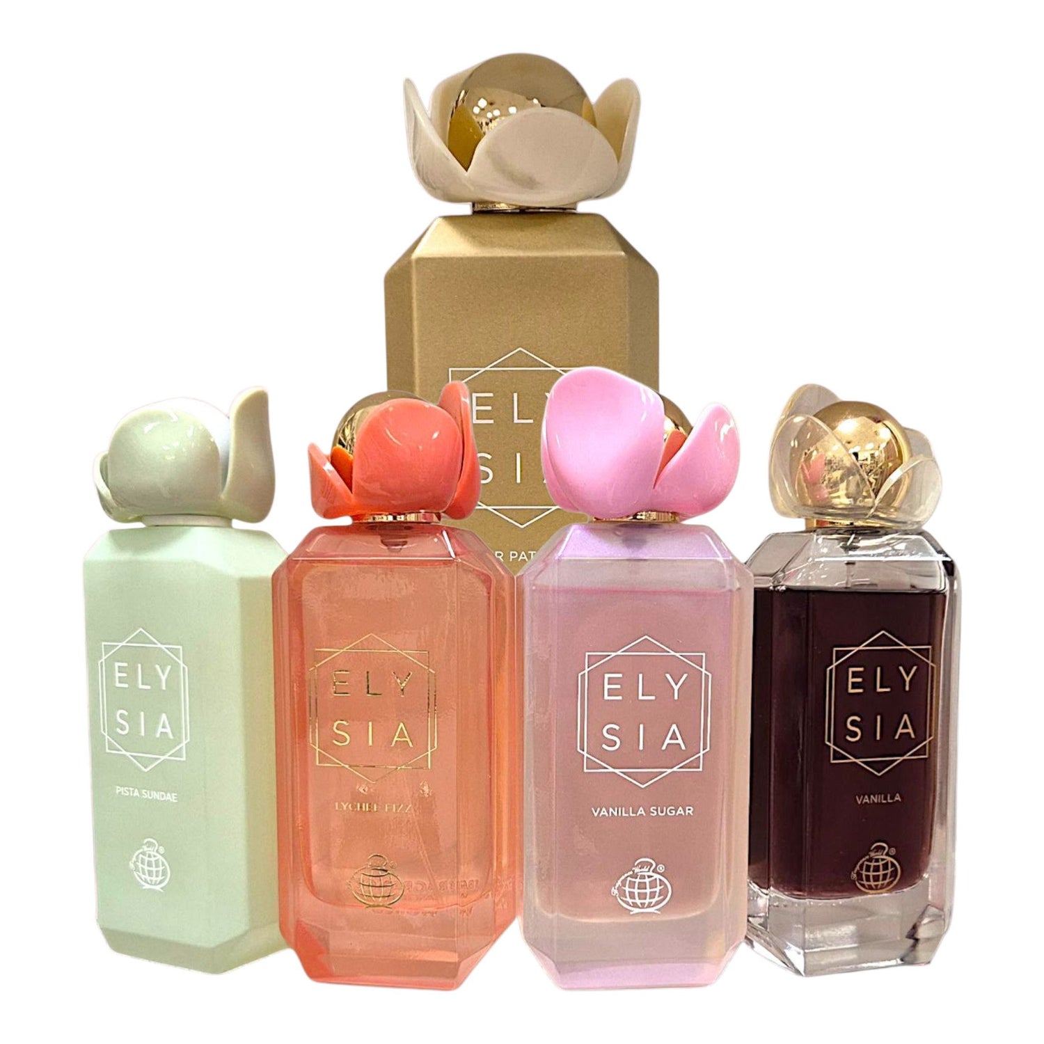 Fragrance World ELYSIA Apple Rouge, Elegance,  Marshmallow und mehr EDP 100ml