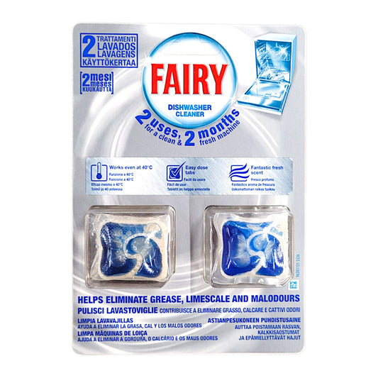 Il detergente per lavastoviglie Fairy Power Clean rimuove grasso, calcare e odori