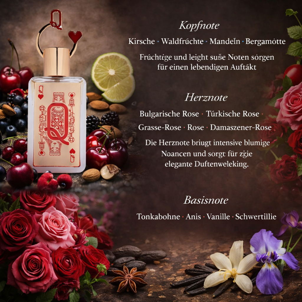 Fragrance World Queen of Hearts Q Eau de Parfum 80ml