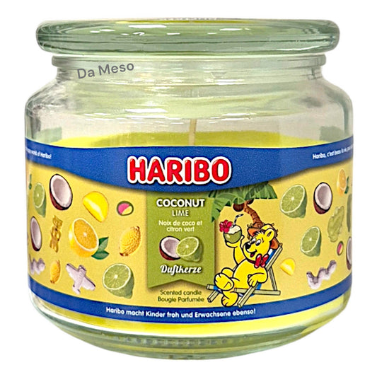 Haribo Duftkerze Coconut Lime 300g