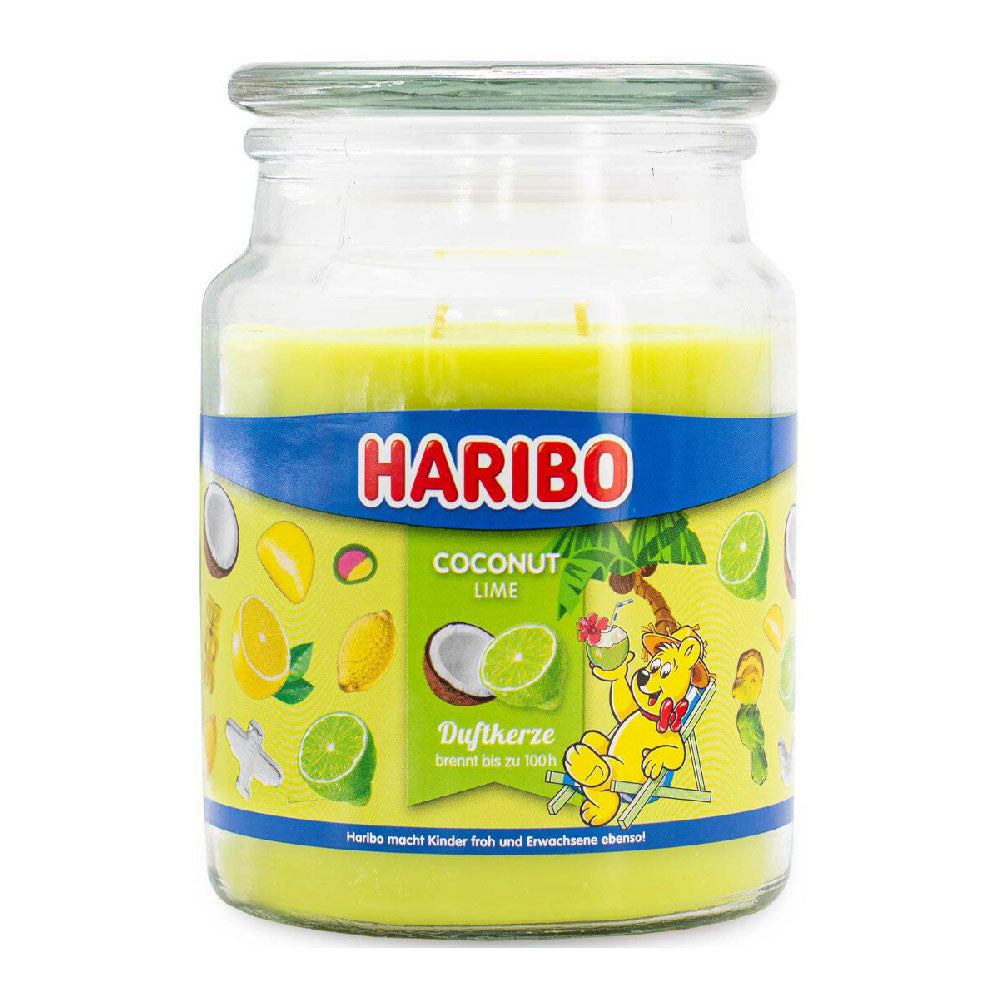 Haribo Duftkerze Coconut Lime 510g