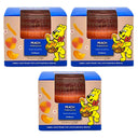 Haribo Duftkerze Peach Paradise Fruchtig 3x85g  Set süße Duftmomente