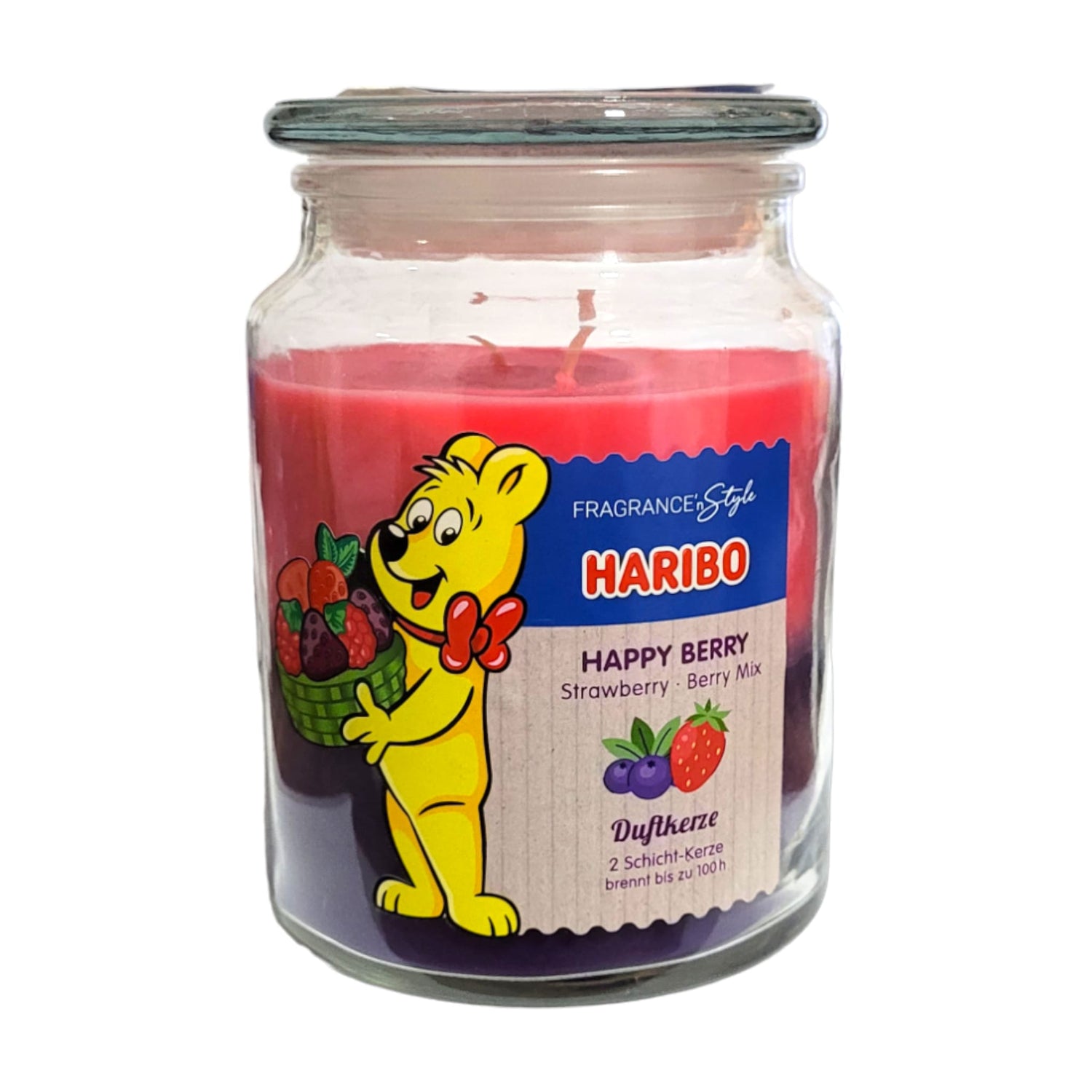 Haribo Duftkerze Happy Berry 510g