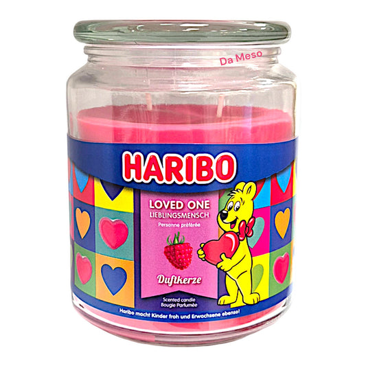 Haribo Duftkerze Loved One 510g