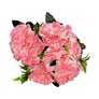 Kunstblumen Blumenstrauß Windrosenstrauß Dekorationsstrauß 30x17cm