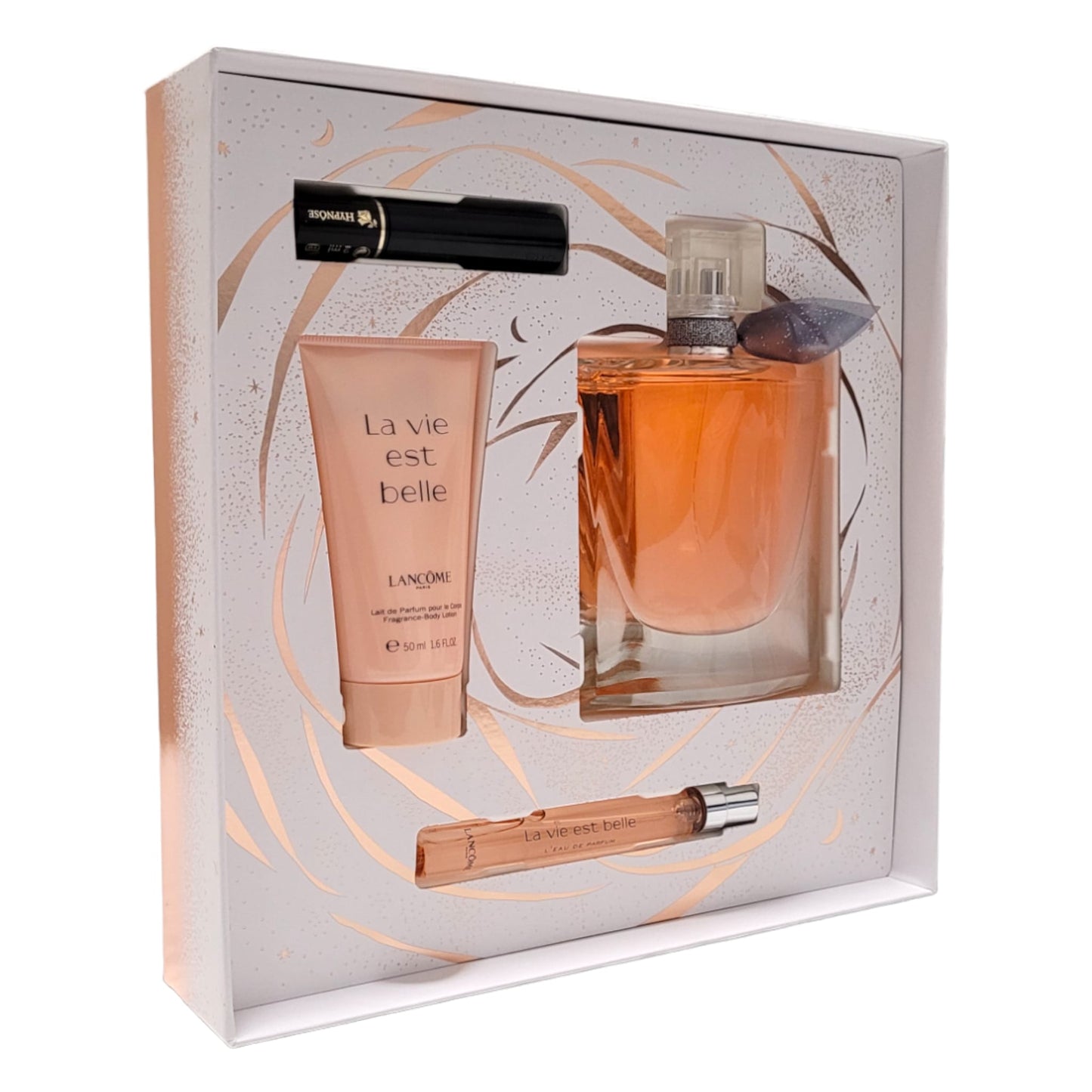 LANCÔME La vie est belle Set 100 ml EDP +10 ml EDP + 50 ml BL + Mascara