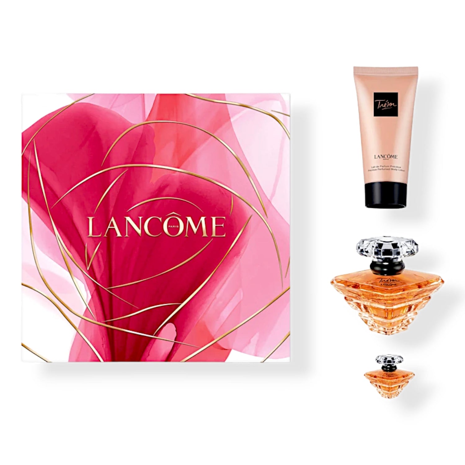 LANCÔME Trésor EdP 30 ml + EdP 7,5 ml + Bodylotion 50 ml 