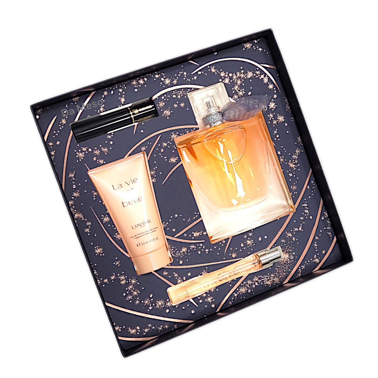 LANCÔME La vie est belle 100 ml EDP Set + EdP 10 ml + Bodylotion + Hypnôse Mascara