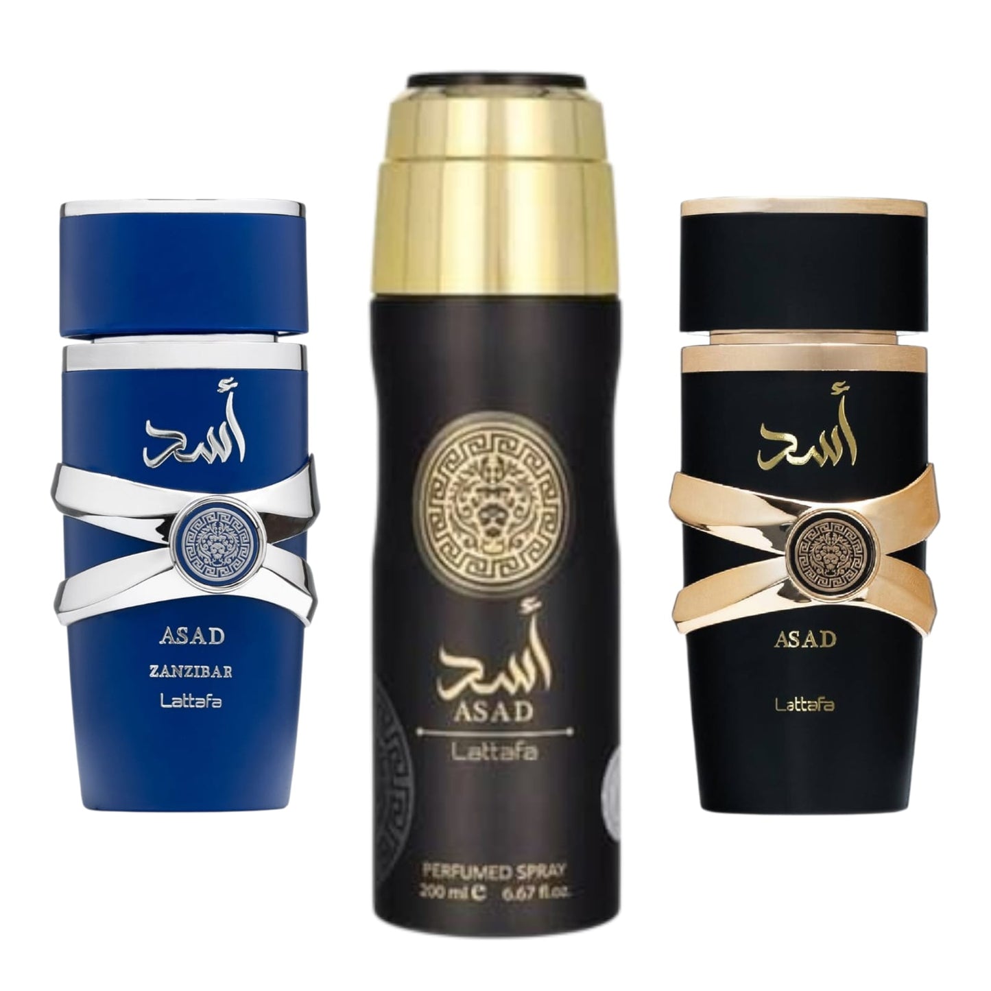 Lattafa Asad und Asad Zanzibar SET 2er und 3er Eau de Parfum