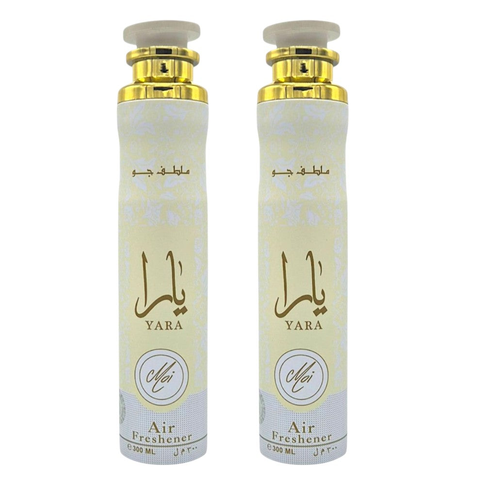 Lattafa Raumduft Set Lufterfrischer Yara Moi 2x300ml=600ml