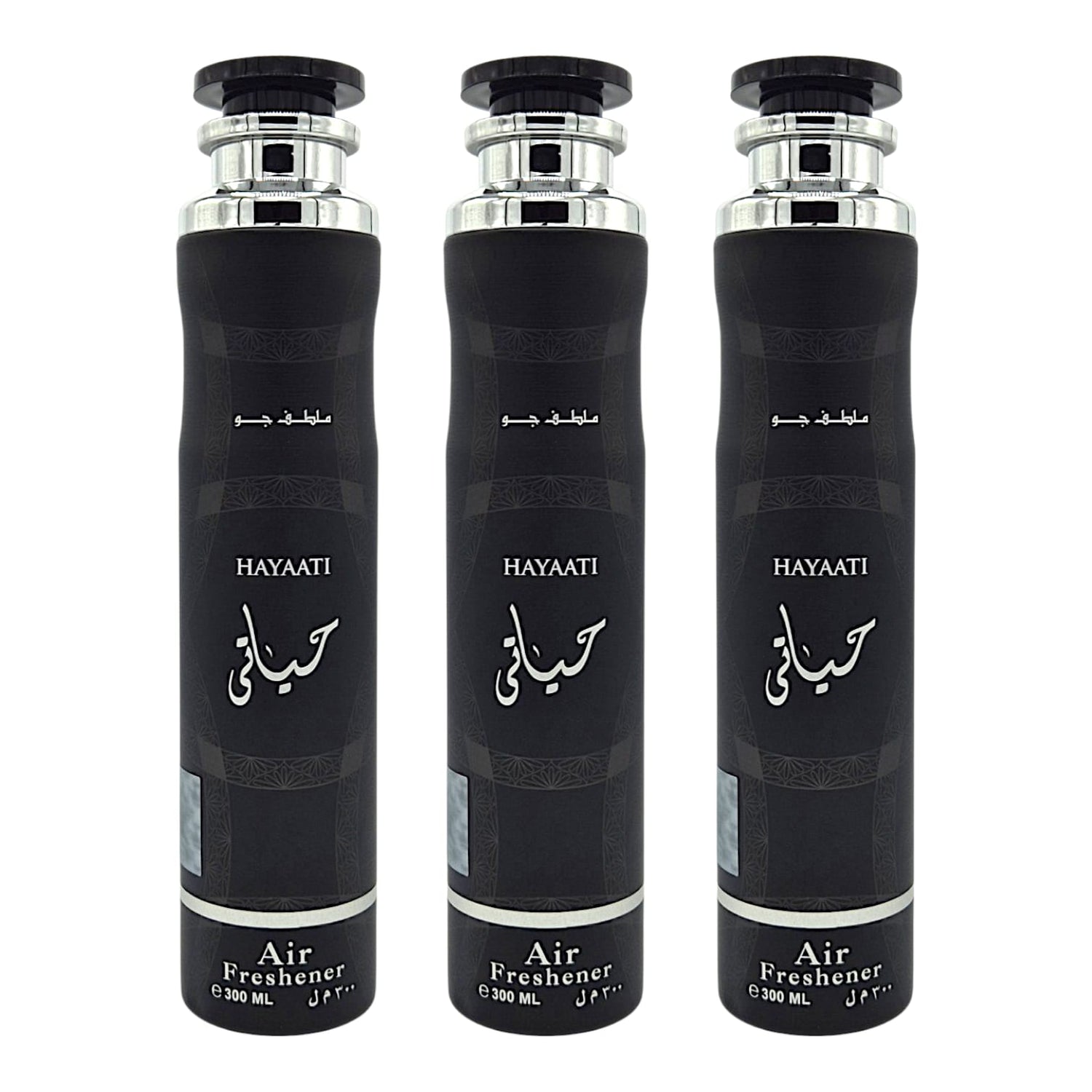 Lattafa Raumduft Set Lufterfrischer Hayaati 3x300ml=900ml