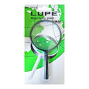 Lupe Magnifying Glass 14,8 x 8cm auf Karte