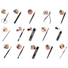 Maniküre-Set Nagelschere Set Nagelknipser Maniküre Pediküre 16er Etui