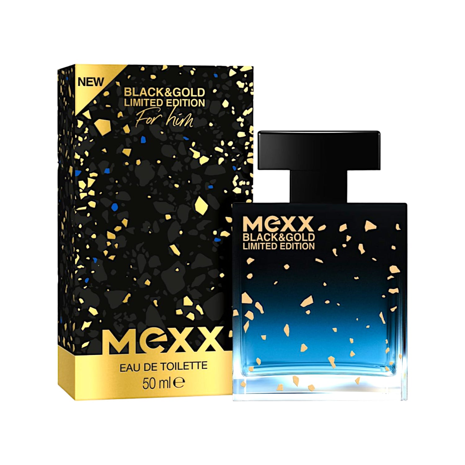 Mexx Black & Gold Limited Edition Eau de Toilette 50ml