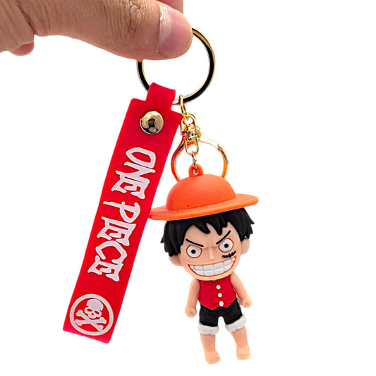 Schlüsselanhänger Monkey D. Luffy One Piece-Fan 1 Stk.