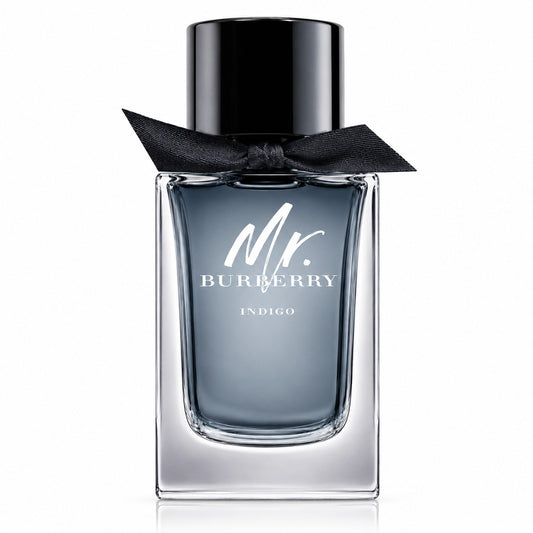 Mr. Burberry Indigo Eau de Toilette 100 ml – Herren Parfum mit Rosmarin, Zitrus, Minze & Amber