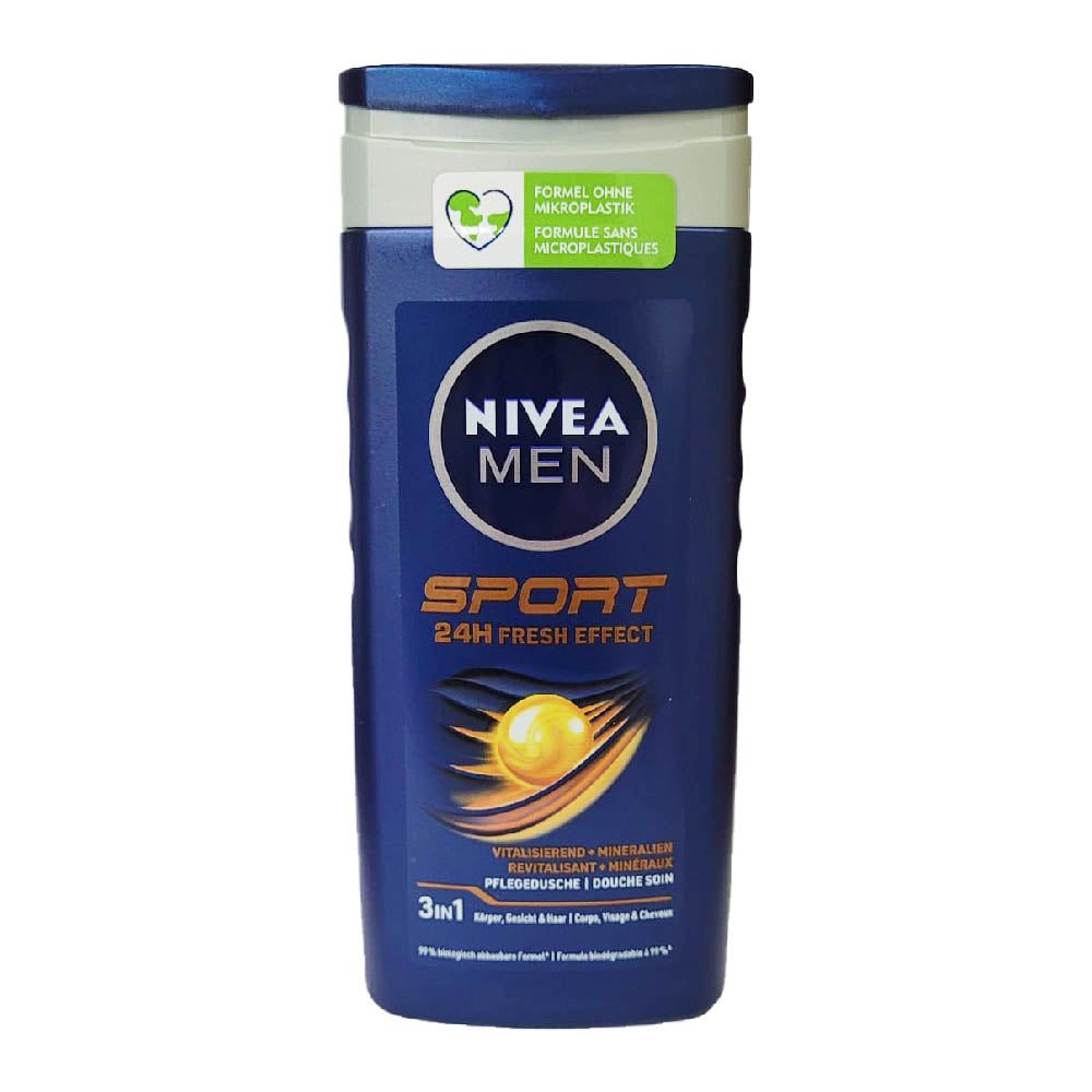 Nivea Duschgel Sport Men 24H Fresh Effect 3 in 1 250 ml