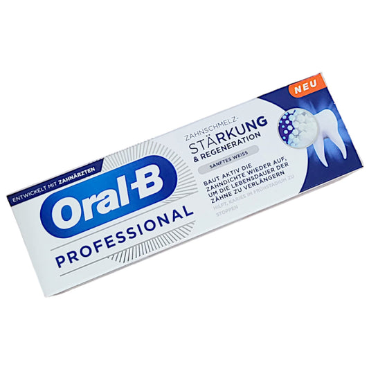 Oral B Professional Zahncreme Sanftes Weiss 75ml MHD:30.6.24
