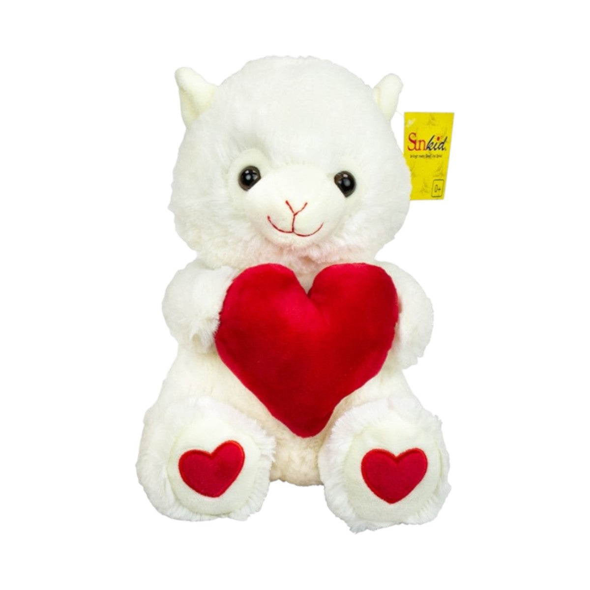 Plüschtiere mit Herz Kuscheltier Geschenk 25 cm 4süße Designs 1 Stk.