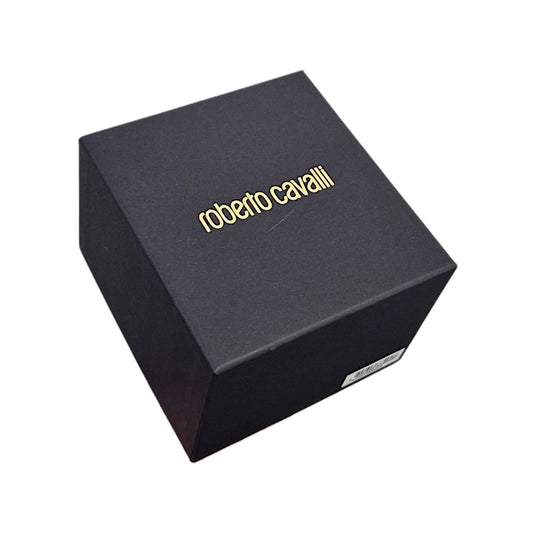 Roberto Cavalli RC5G148M0025 Herren Armbanduhr aus Edelstahl mit dunkelblauem Zifferblatt
